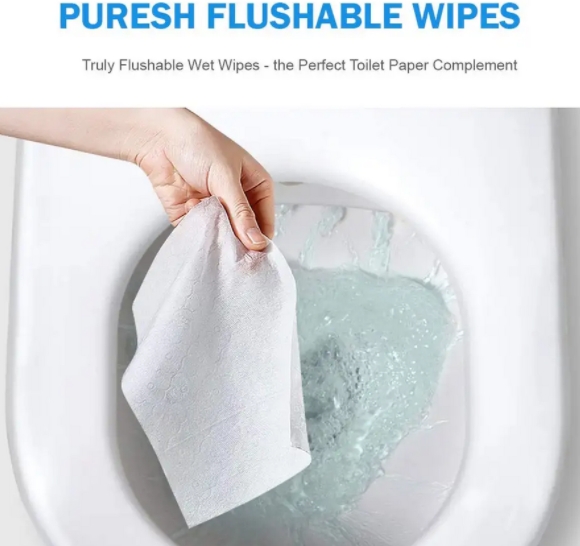 100% Biodegradable flushable nonwoven fabric - NWFabric