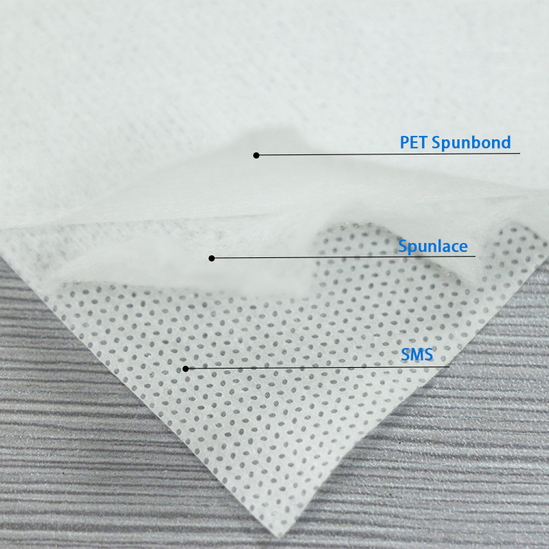 Self-heating packs nonwoven fabric